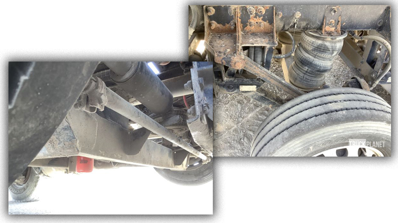 Two angles of one of this Sterling’s drop axles